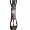 Stay Covered - 10' Standard Surfboard Leash - Black -KITEBOARDING Shop 10ft leash 07216.1690133800