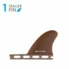 True Ames 2.5" Center Trailer Fin - FUTURES - KELP -KITEBOARDING Shop 2.5 kelp 50187.1668032143