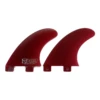 Fins Unlimited 4.0" FCS Side Bite Fins - Red -KITEBOARDING Shop 23 82193.1688075628