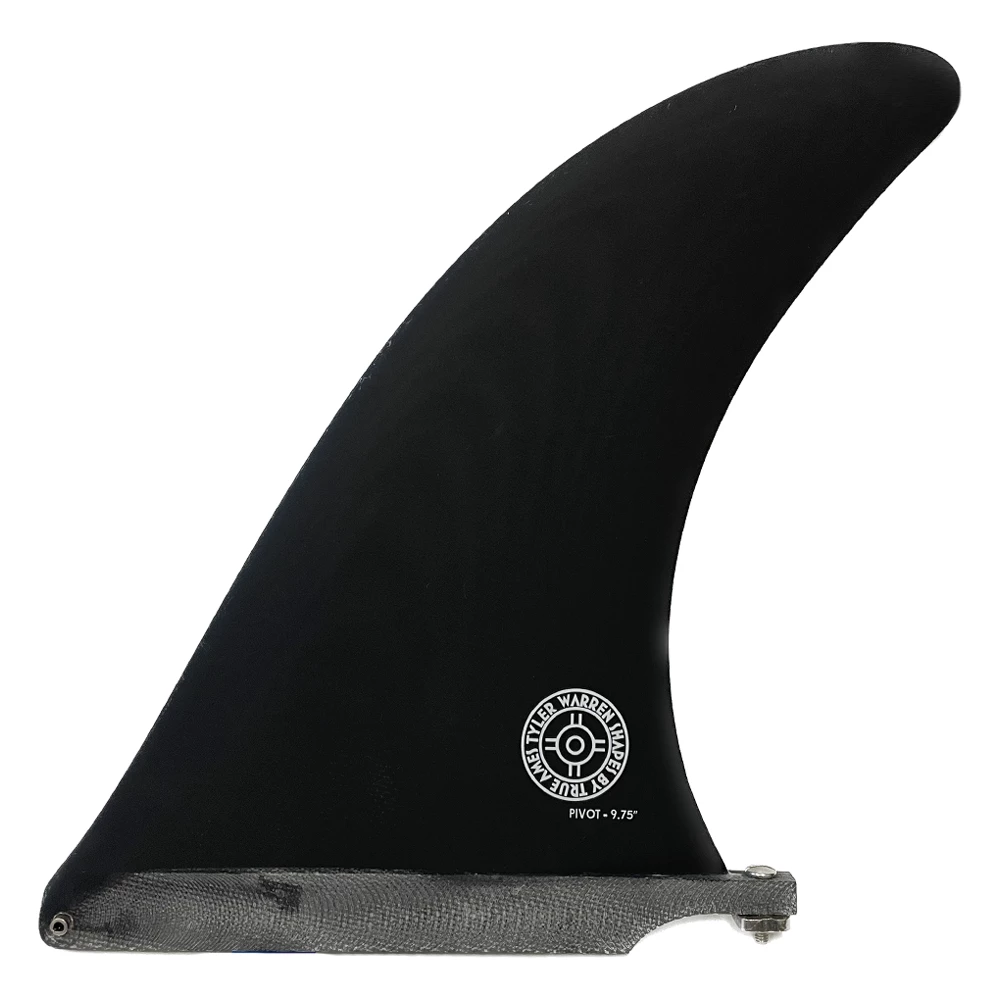 True Ames Tyler Warren Pivot 9.75" Longboard Surfboard Single Fin - Black 3 True Ames Tyler Warren Pivot 9.75" Longboard Surfboard Single Fin - Black