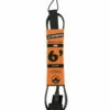 Captain Fin - 6' Standard "Shred Cord" Surfboard Leash - Black -KITEBOARDING Shop 6black 22684.1690152109