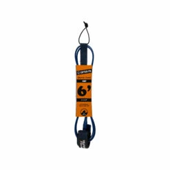 Captain Fin - 6' Standard "Shred Cord" Surfboard Leash - Navy