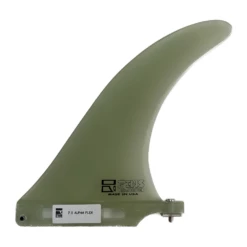 7.0" Fins Unlimited "Alpha Flex" Singlefin (Clear)