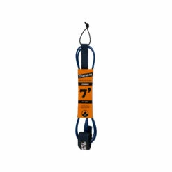 Captain Fin - 7' Standard "Shred Cord" Surfboard Leash - Navy