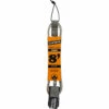 Captain Fin - 8' Standard "Shred Cord" Surfboard Leash - Gray -KITEBOARDING Shop 8 grey 28410.1690151626