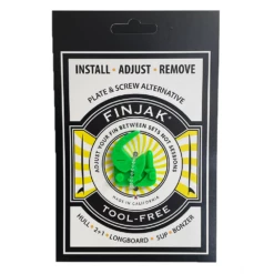 FinJak - Tool Free Fin Adjustment For Single/Center Fins (4 Colors) 12 FinJak - Tool Free Fin Adjustment For Single/Center Fins (4 Colors) -KITEBOARDING Shop FJ Green 44377.1688687352