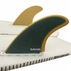 Futures "EN" Fiberglass Twin Fin Set - New (Slate/Ochre) -KITEBOARDING Shop IMG 0019 09284.1705784086