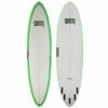 7'6" O'Keefe "The Exhilarator" New Midlength Surfboard - Lime Green Rails -KITEBOARDING Shop IMG 1596 94750.1689544183