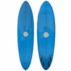 6'8" Josh Hall Surfboards "Gunner Quad" New Midlength Surfboard (Gloss & Polish)