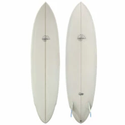 6'11" Wegener Surfboards "Twingle Hydrodynamica" NEW Midlength Surfboard W/Glass On Twin