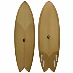 5'6" RS Fish New Surfboard (Tan Resin Tint)