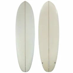 6'6" Ryan Engle Shapes Custom Twinzer Midlength For CJ Nelson Used Surfboard