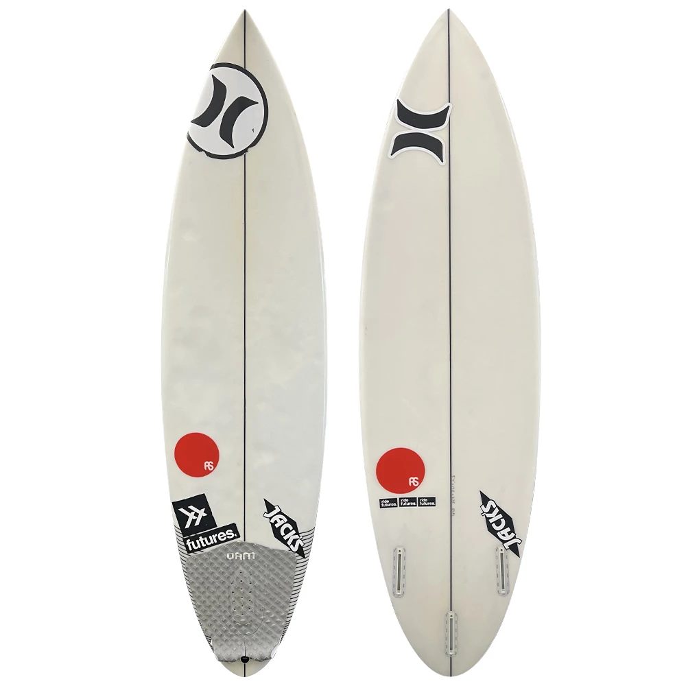 5'7" RS Surf Pro Custom Used Shortboard Surfboard 3 5'7" RS Surf Pro Custom Used Shortboard Surfboard