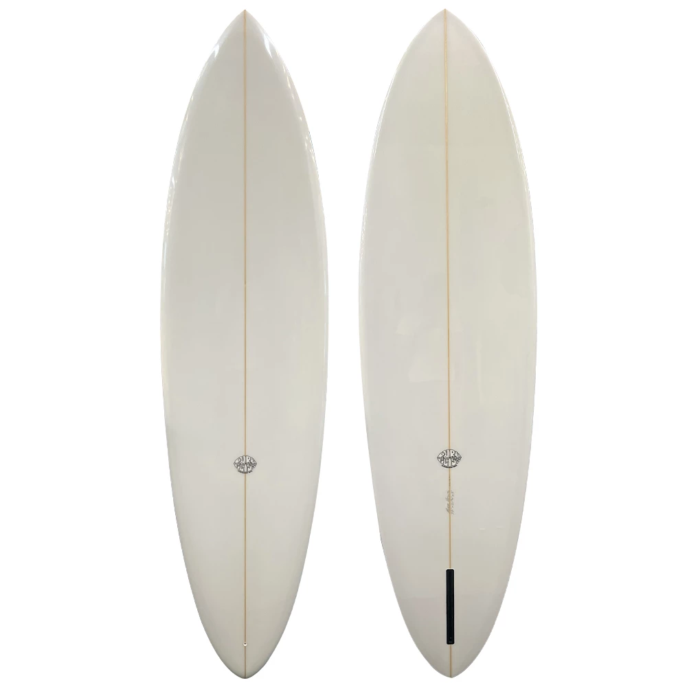 7'0" Pureglass Singlefin Like-New Midlength Surfboard - Gloss & Polish 3 7'0" Pureglass Singlefin Like-New Midlength Surfboard - Gloss & Polish