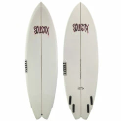 5'10" SoulStix "The Rocket Fish" New Fish Surfboard