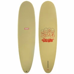 7'6" Crime ''Stubby X DFW'' New Midlength Surfboard - Old Foam