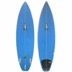 6'3" Roberts Surfboards "Black Dump Truck" Used Epoxy Shortboard Surfboard