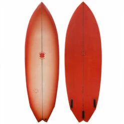 5'8" Shamrock Shapes Custom Used Thruster Shortboard Surfboard