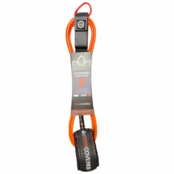 Stay Covered - 9' Standard Surfboard Leash - Orange