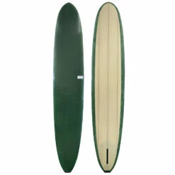 9'6" Unknown Shaper Used Singlefin Longboard Surfboard