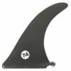 10" Singlefin "Tiller" By 74 Surfboards (Black)