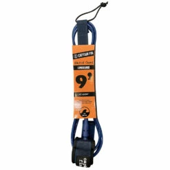 Captain Fin - 9' Standard "Shred Cord" Surfboard Leash - Navy