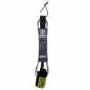 OAM 6' Comp Surfboard Leash - Grey / Lemon -KITEBOARDING Shop IMG 8580 89329.1694635418