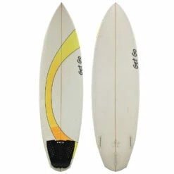 6'5" Get Go By DEV Surfboard Used Groveler Rocket Tail Shortboard Surfboard