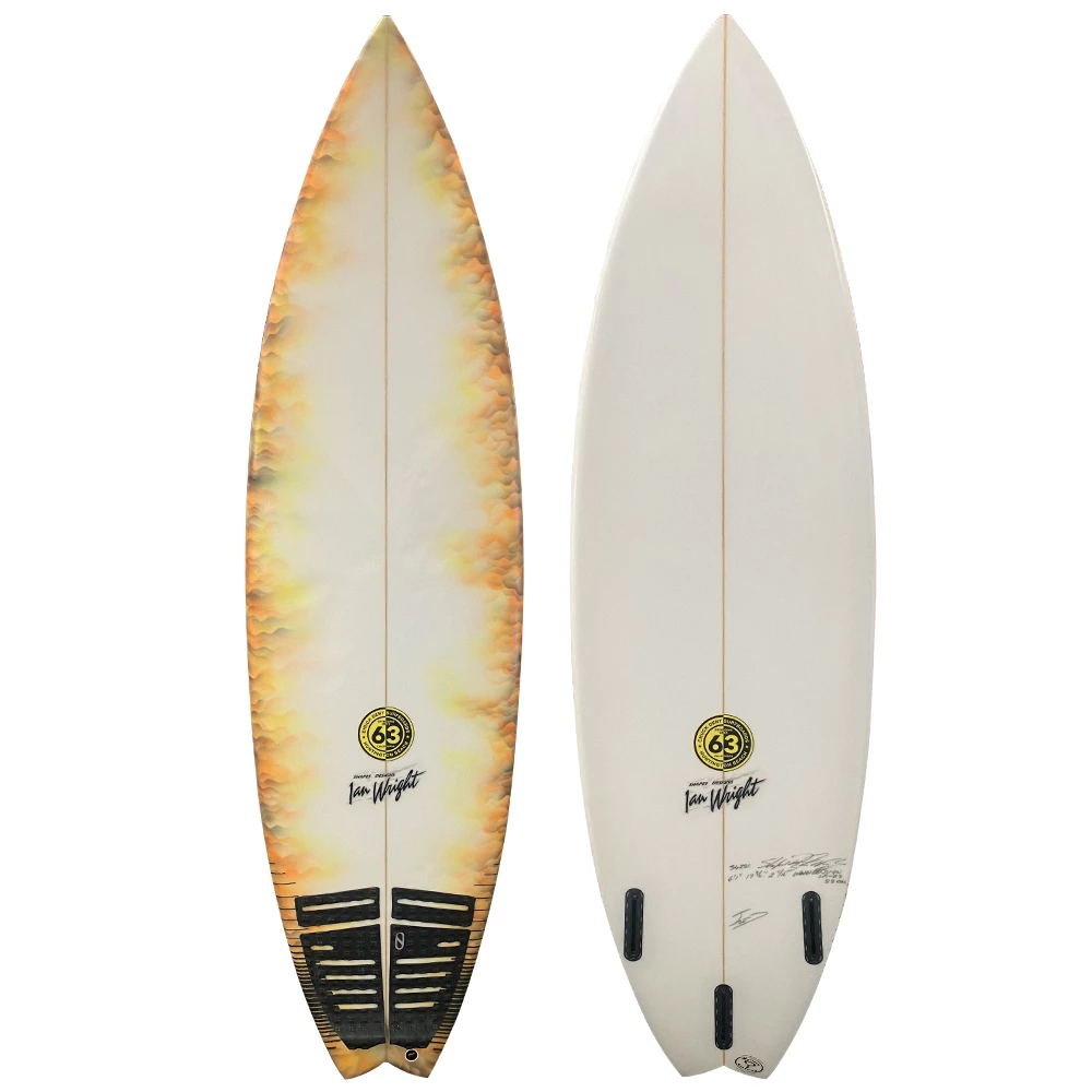 6'1" Chuck Dent Used Shortboard Surfboard 3 6'1" Chuck Dent Used Shortboard Surfboard