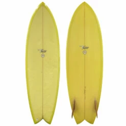 5'7" Turner Surfboards Twin Fin Fish Used Shortboard Surfboards