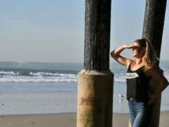 Women's Stray Boards Tank Top - Black