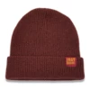 Stray Boards Cardigan Knit Beanie Hat - Crimson/Red -KITEBOARDING Shop Stray Beanie CRIMSON 88575.1702080220