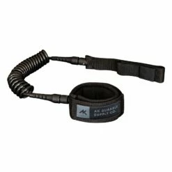 AK Coil Wingboarding Calf/ Ankle Leash - Black And Teal 6' Discounts Apply !