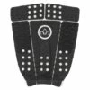 Stay Covered - Shortboard 5 Piece Traction Pad - Black And White