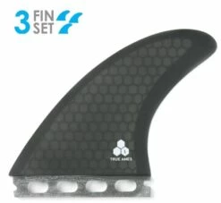 True Ames - Channel Islands - New Large Size Thruster Set FUTURES - Black Hexcore