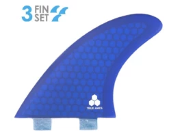 True Ames - Channel Islands - New Large Thruster Set - FCS - Blue Hexcore