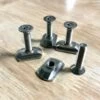 M6 Hydrofoil Stainless Steel Track Nuts(4) And M6 Mounting Screws(4) Discounts Apply ! -KITEBOARDING Shop foilmount m6 stainless track nut screw set 1