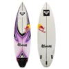 5'9 Rumaner Surfboards Custom Used Shortboard Surfboard - Airbrush Design Under-Glass (Purple) -KITEBOARDING Shop izzy purple 23925.1704576081