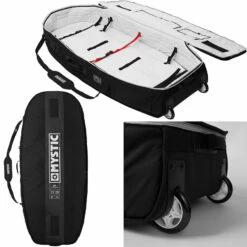 Mystic - Star Wingfoil Board Bag W/Wheels -KITEBOARDING Shop mystic 2024 star wingfoil boardbag wheeled size 7
